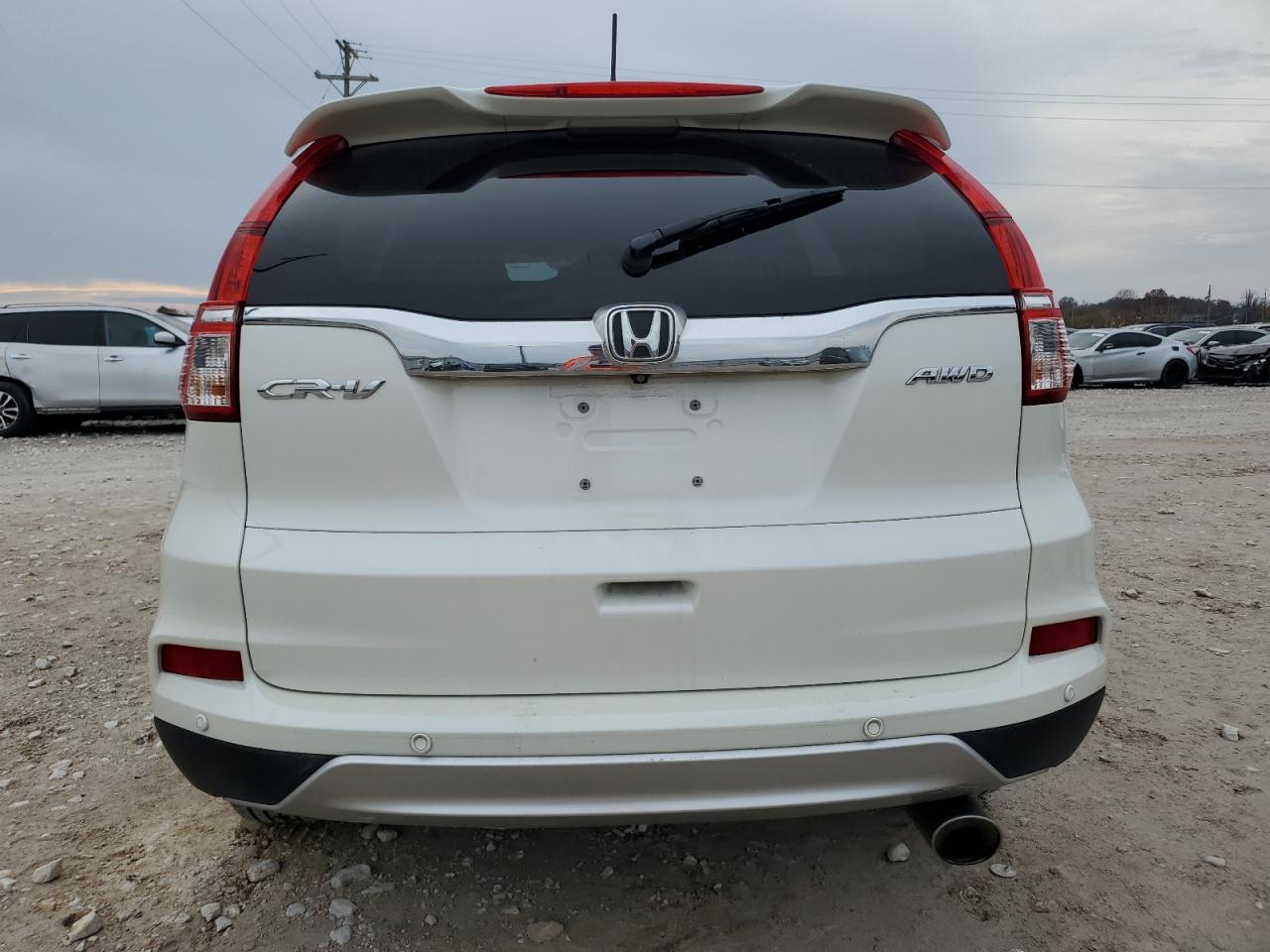 2015 Honda CR-V VIN 5J6RM4H7XFL101519 Copart auction photo, front end damage thumbnail 6