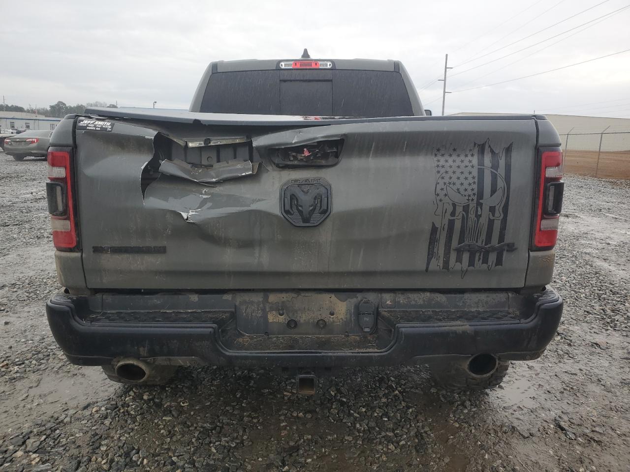 2020 RAM 1500 VIN 1C6SRFFT4LN409832 Copart auction photo, undercarriage / rear end damage thumbnail 6