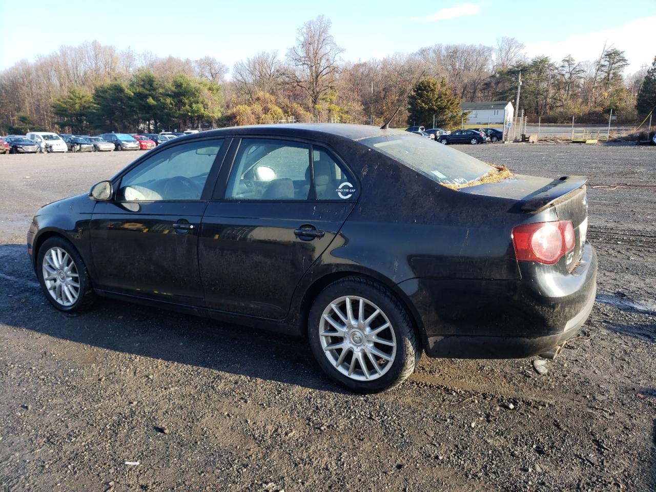 2008 Volkswagen Jetta VIN 3VWJZ71KX8M098589 Copart auction photo, front end damage thumbnail 2