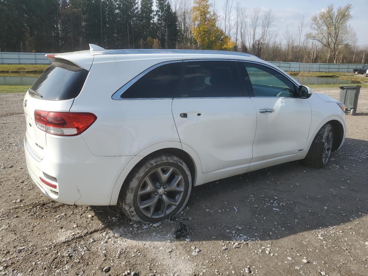 2016 KIA Sorento VIN 5XYPKDA16GG102852 Copart auction photo, biohazard/chemical / front end damage thumbnail 3