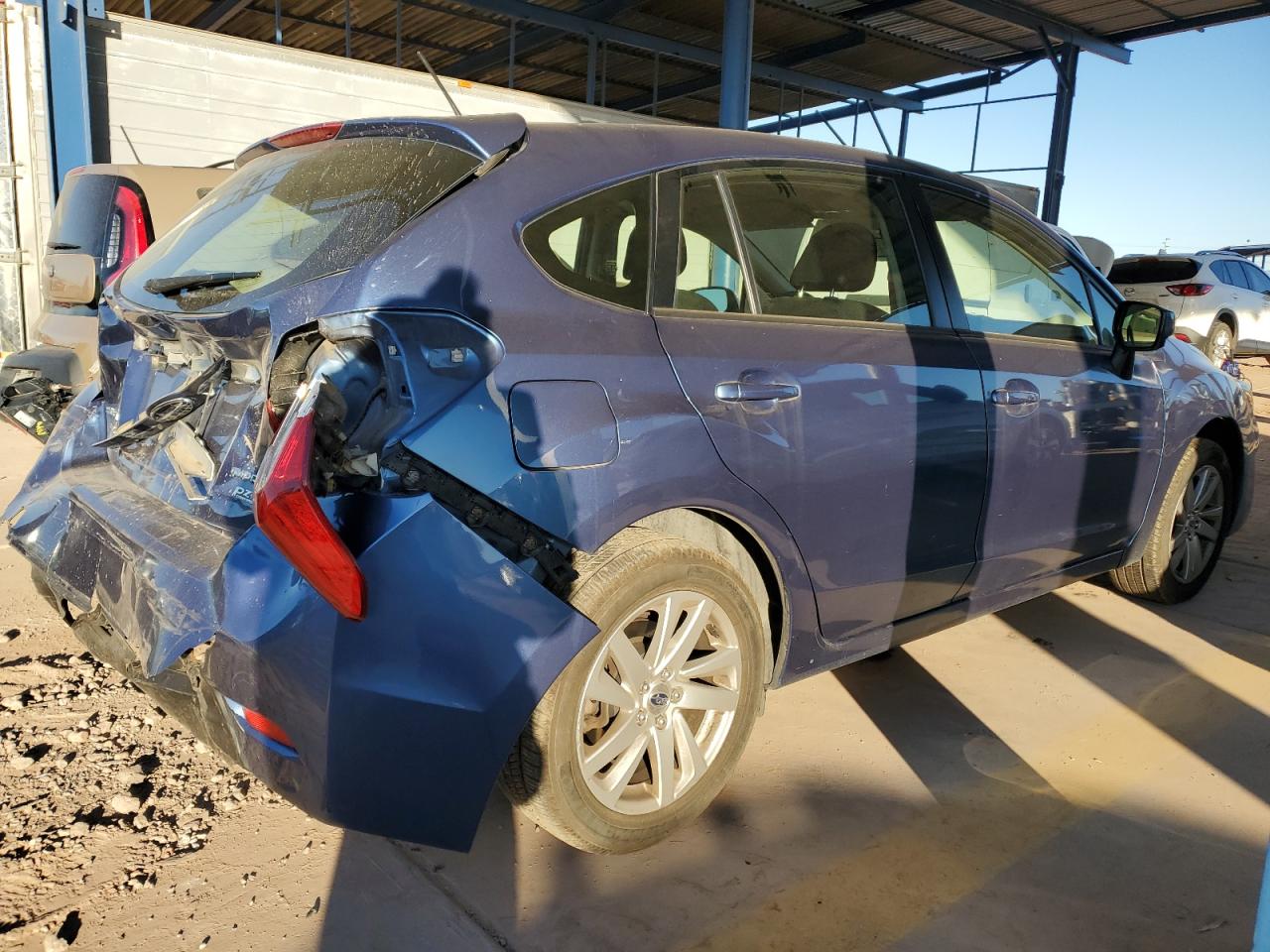 2015 Subaru Impreza VIN JF1GPAC69FH208510 Copart auction photo, rear end / front end damage thumbnail 3