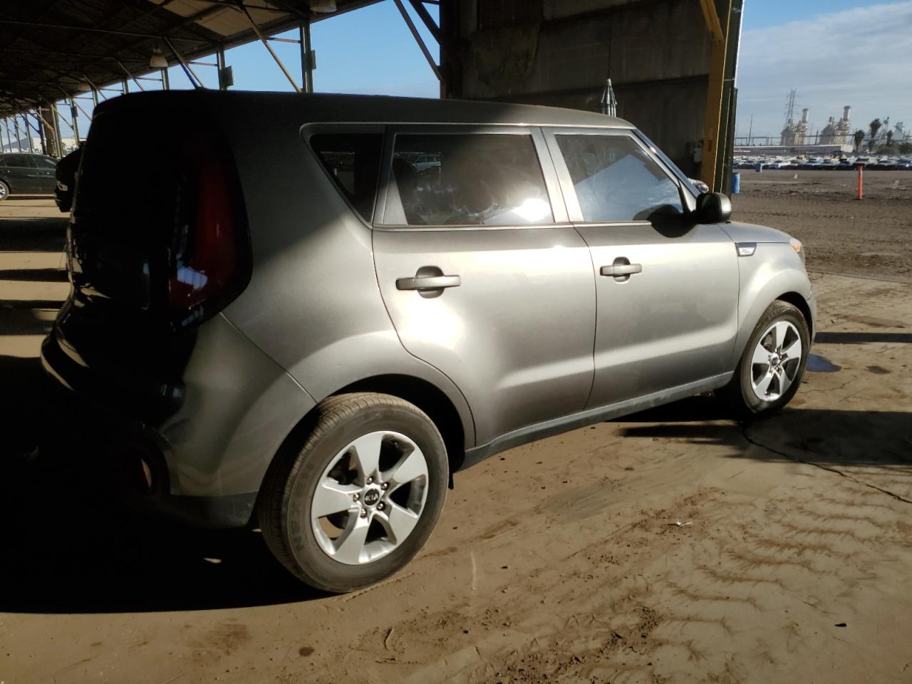 2018 KIA Soul VIN KNDJN2A22J7560466 Copart auction photo, front end damage thumbnail 3