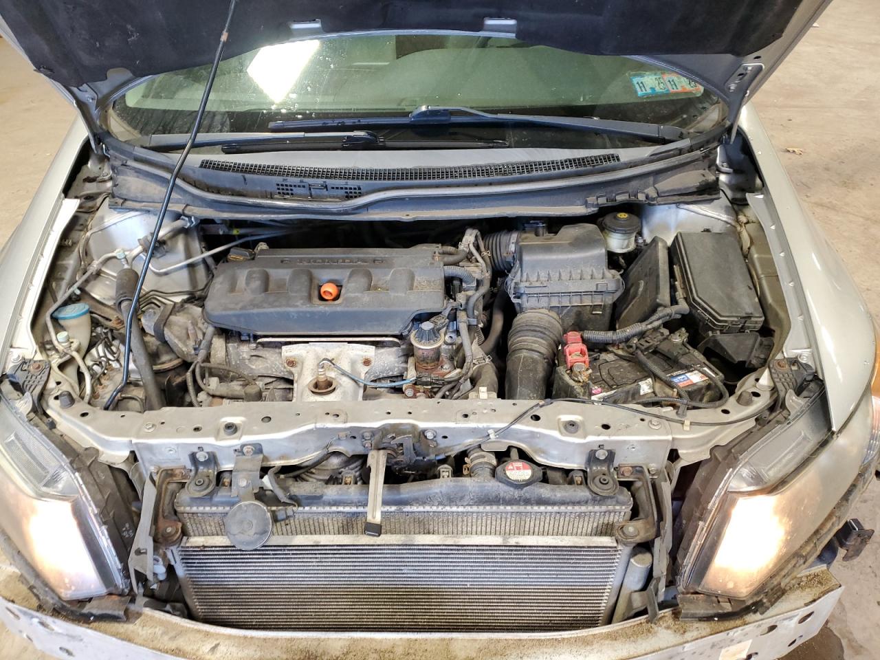 2012 Honda Civic VIN 19XFB2F52CE367514 Copart auction photo, front end damage thumbnail 11