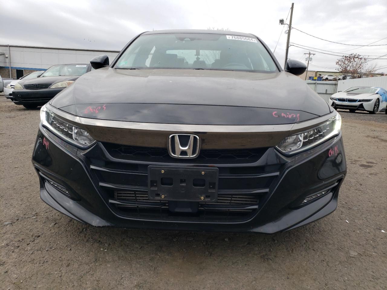 2020 Honda Accord VIN 1HGCV1F34LA156452 Copart auction photo, side / undercarriage damage thumbnail 5