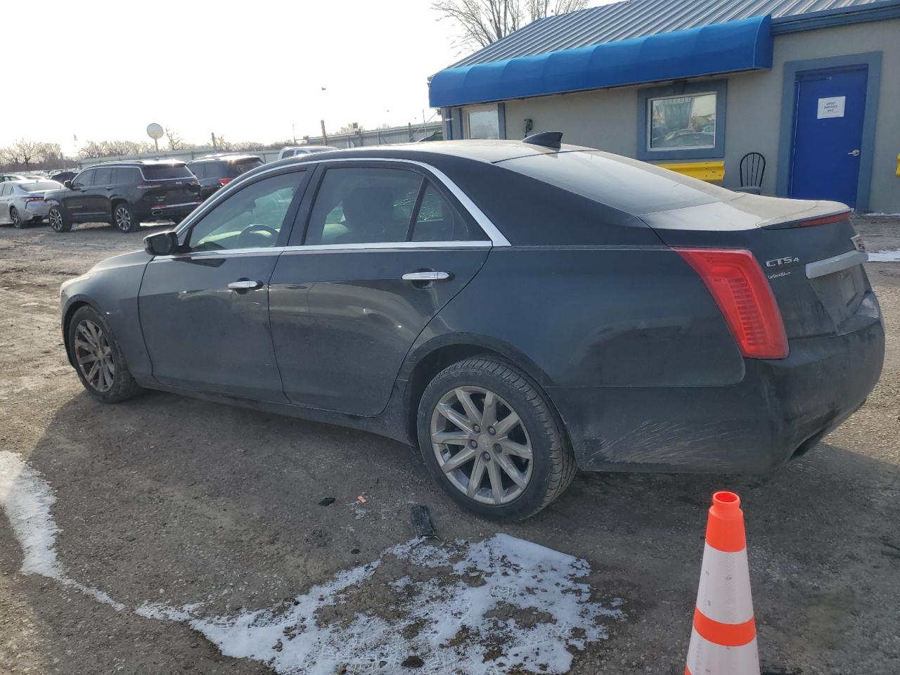 2016 Cadillac CTS VIN 1G6AW5SX1G0107906 Copart auction photo, front end / side damage thumbnail 2