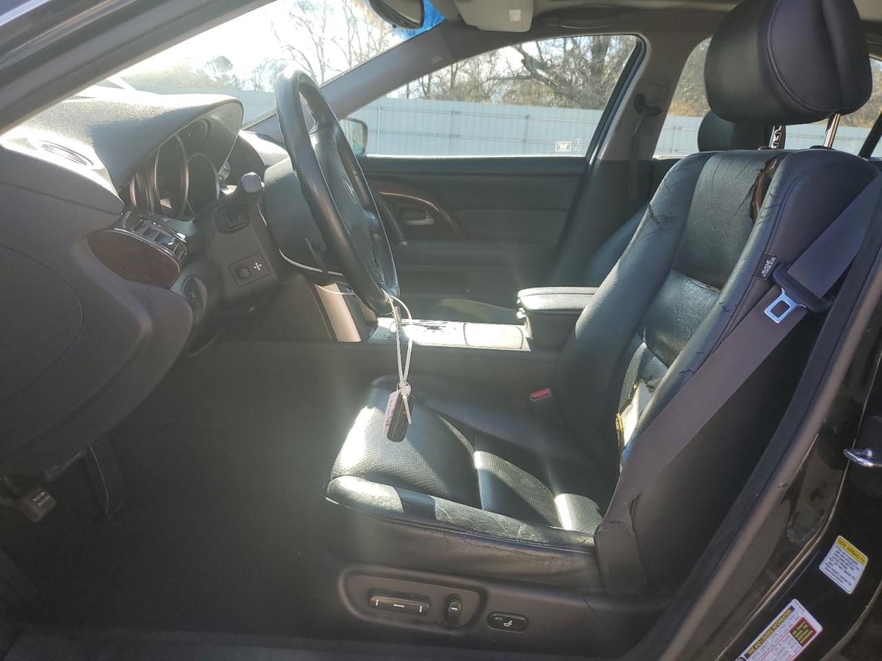 2006 Acura RL VIN JH4KB16526C009302 Copart auction photo, front end / undercarriage damage thumbnail 7