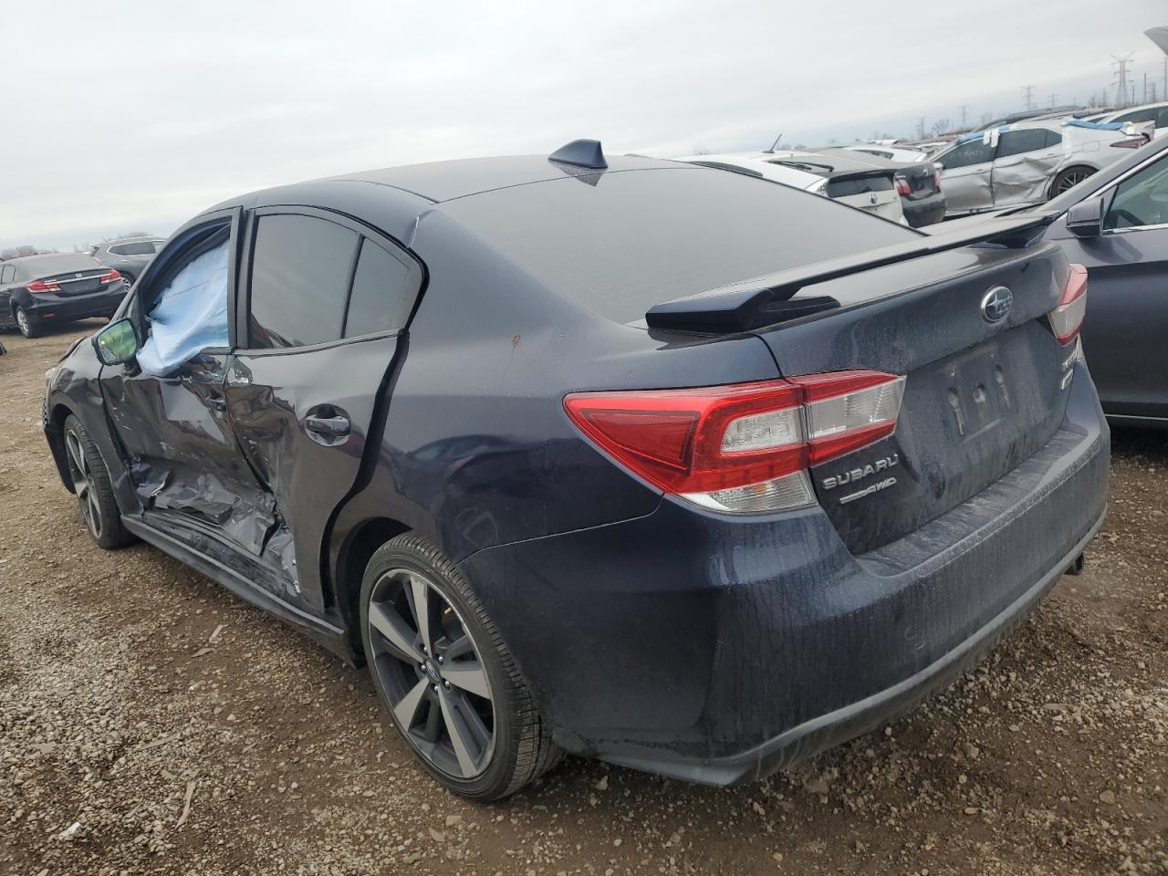 2019 Subaru Impreza VIN 4S3GKAM67K3624473 Copart auction photo, side damage thumbnail 2
