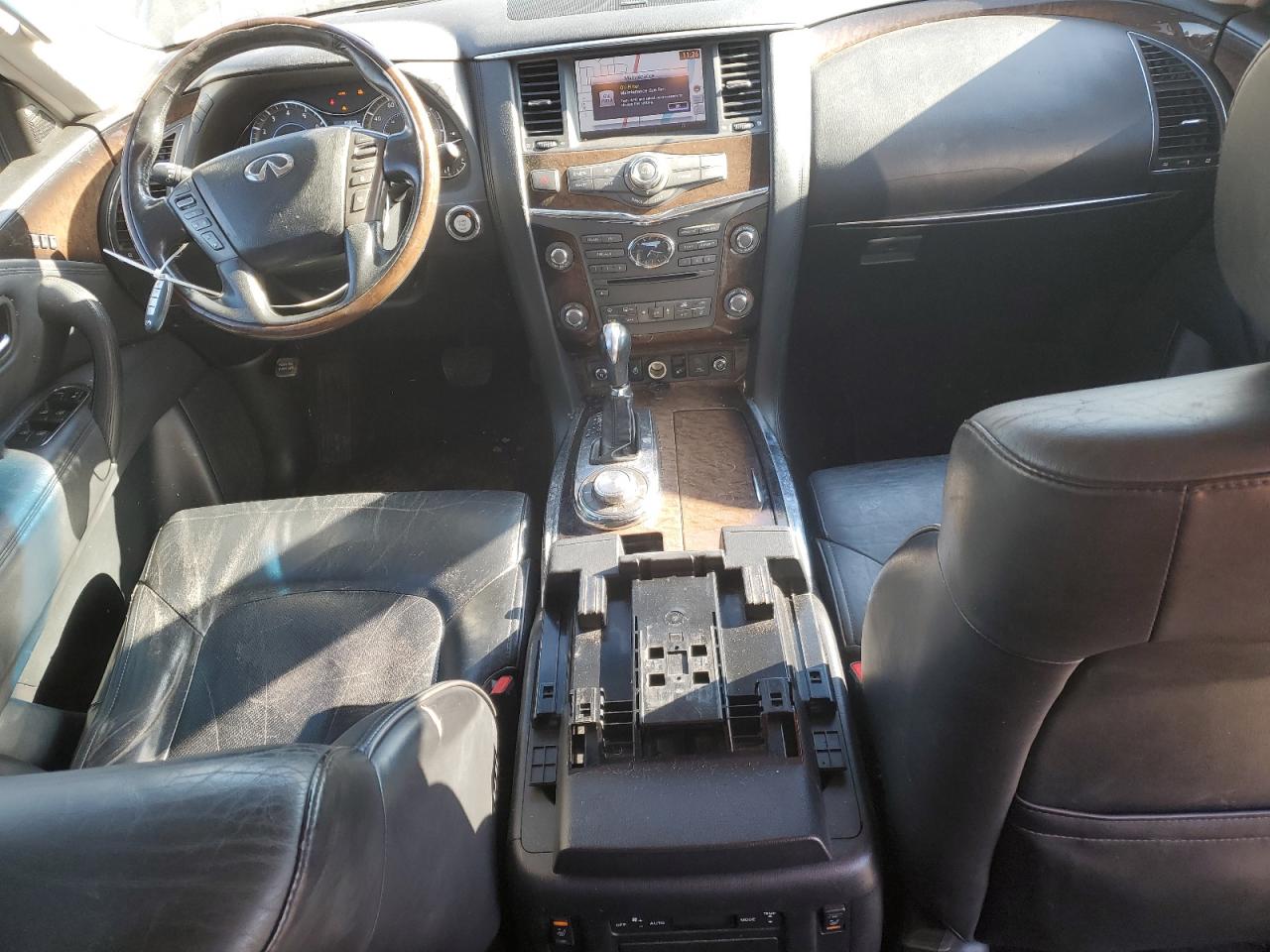 2012 Infiniti QX56 VIN JN8AZ2NE3C9015588 Copart auction photo, all over / mechanical damage thumbnail 8