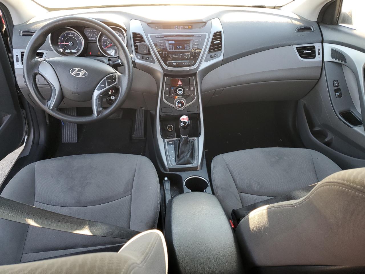 2016 Hyundai Elantra VIN KMHDH4AE4GU531065 Copart auction photo, vandalism / all over damage thumbnail 8