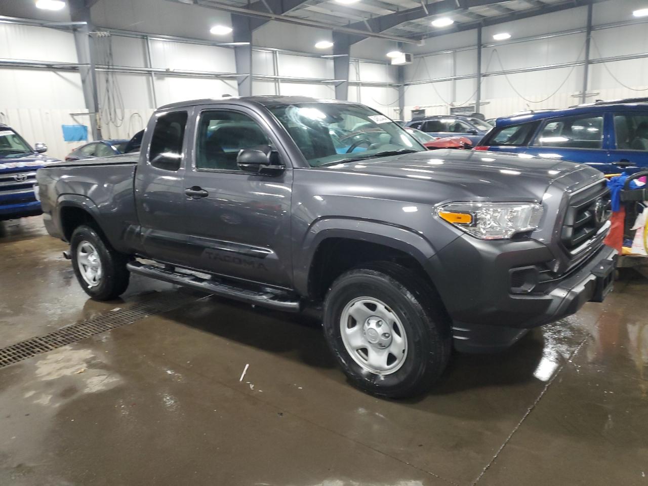 2022 Toyota Tacoma VIN 3TYSX5ENXNT010632 Copart auction photo, rear end damage thumbnail 4