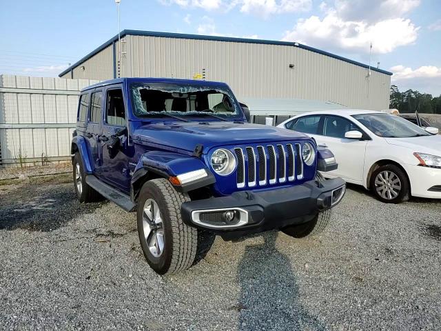 2018 Jeep Wrangler VIN 1C4HJXEN0JW213347 Copart auction photo, side damage thumbnail 10