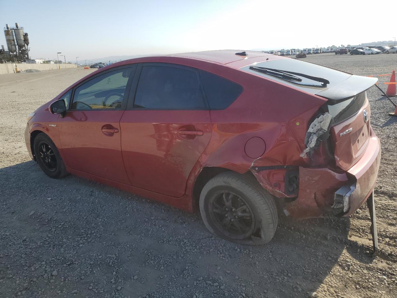 2013 Toyota Prius VIN JTDKN3DU1D5545321 Copart auction photo, rear end damage thumbnail 2