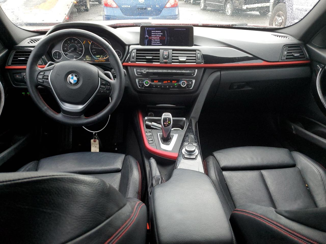 2013 BMW 3er VIN WBA3B5C58DF592596 Copart auction photo, front end damage thumbnail 8