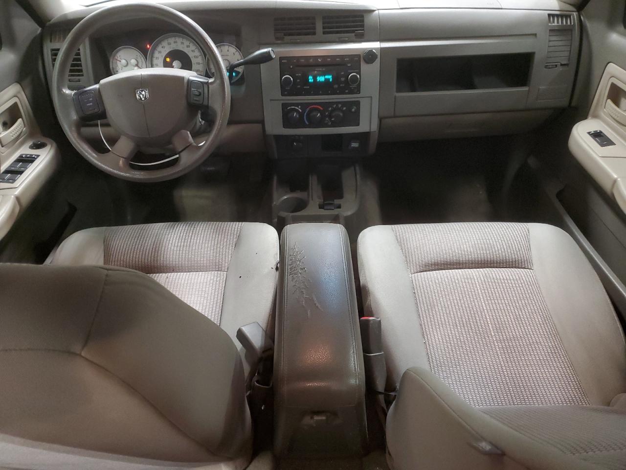 2008 Dodge Dakota VIN 1D7HW48N98S546116 Copart auction photo, front end damage thumbnail 8