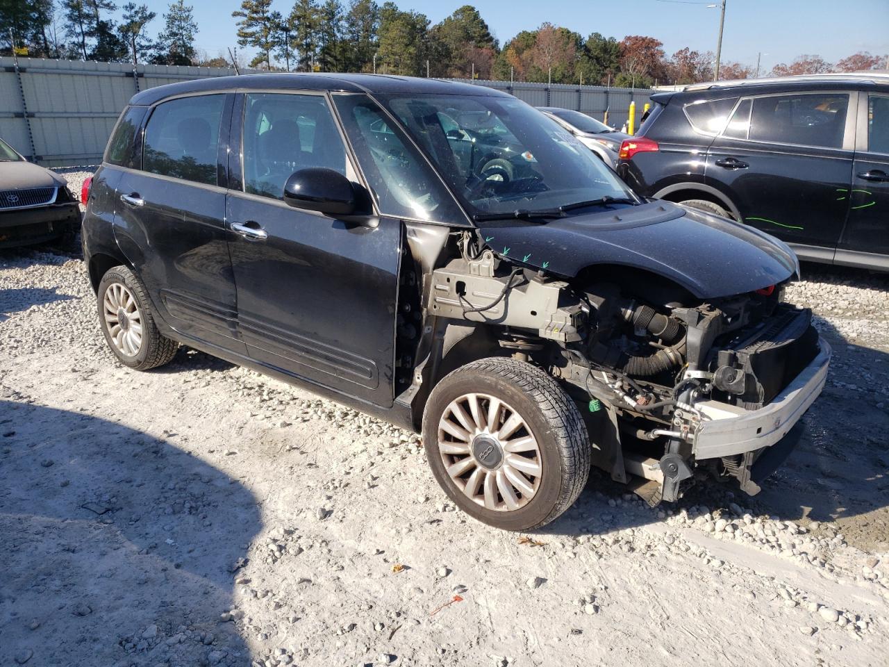 2014 Fiat 500 VIN ZFBCFABH9EZ002310 Copart auction photo, front end damage thumbnail 4