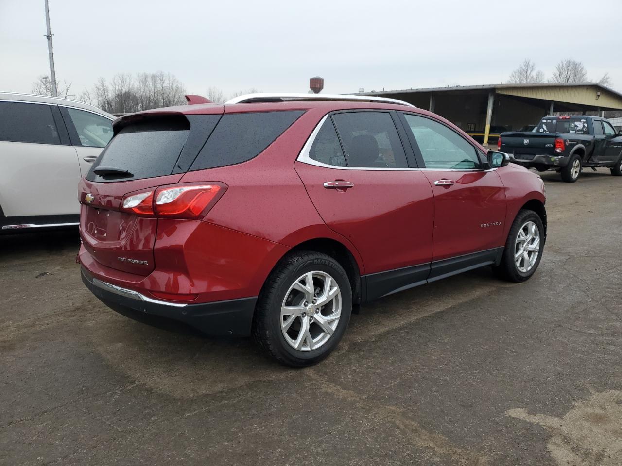 2019 Chevrolet Equinox VIN 3GNAXXEV3KS598018 Copart auction photo, all over damage thumbnail 3