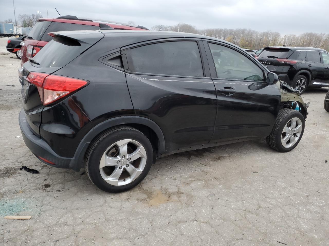 2016 Honda HR-V VIN 3CZRU5H33GM710339 Copart auction photo, front end damage thumbnail 3