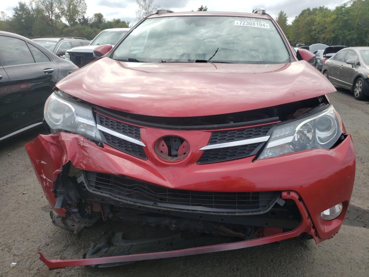 2015 Toyota RAV 4 VIN 2T3DFREV6FW236908 Copart auction photo, undercarriage / all over damage thumbnail 5