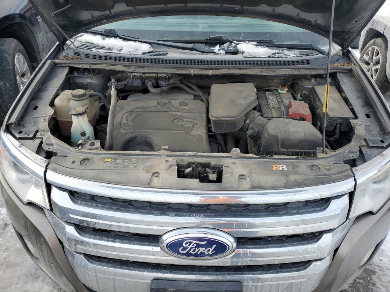 2014 Ford Edge VIN 2FMDK4JC5EBA96303 Copart auction photo, rear end / side damage thumbnail 12
