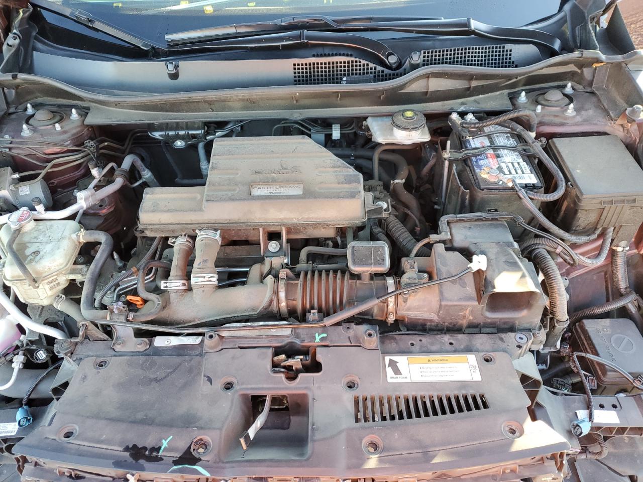 2018 Honda CR-V VIN 7FARW1H51JE051039 Copart auction photo, front end damage thumbnail 12