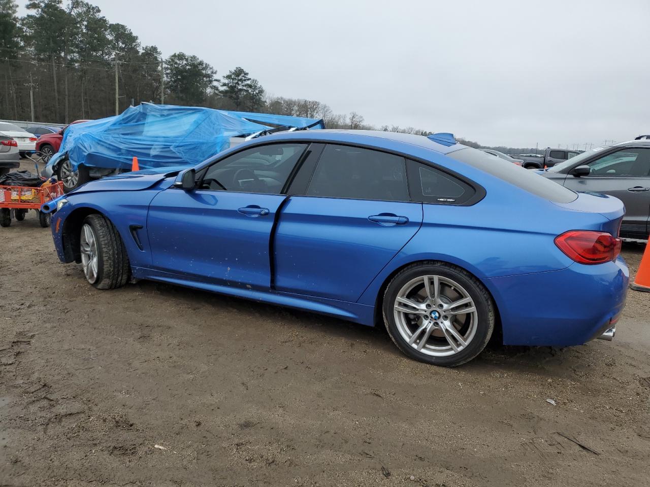 2019 BMW 4er VIN WBA4J1C52KBM17216 Copart auction photo, front end damage thumbnail 2