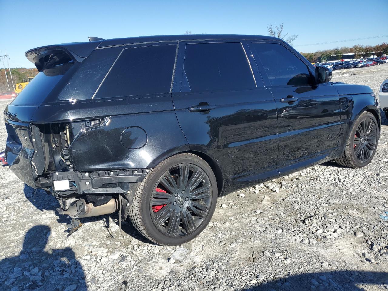 2019 Land Rover Range Rover VIN SALWR2RE9KA846904 Copart auction photo, rear end damage thumbnail 3