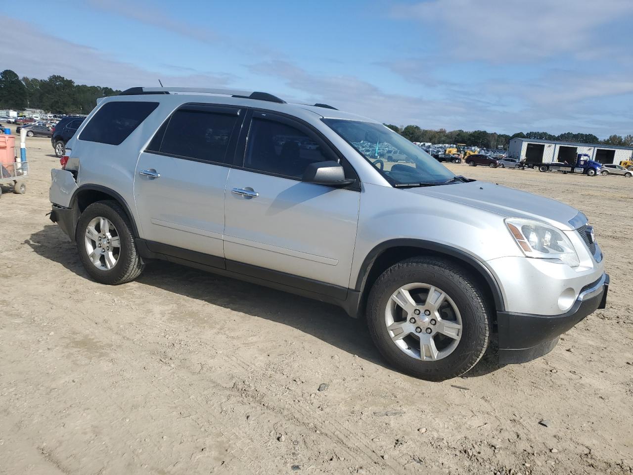 2012 GMC Acadia VIN 1GKKRPED2CJ309801 Copart auction photo, rear end / all over damage thumbnail 4