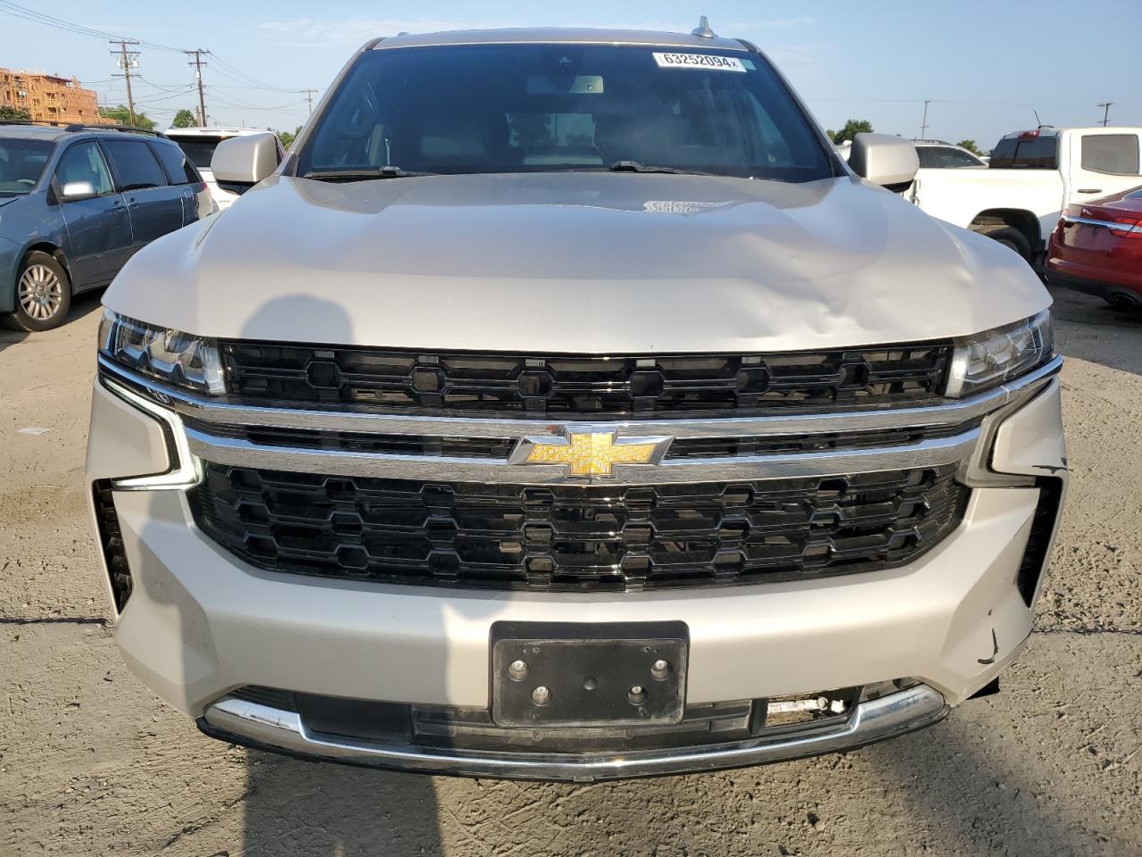 2021 Chevrolet Tahoe VIN 1GNSCNKD0MR381287 Copart auction photo, front end damage thumbnail 5