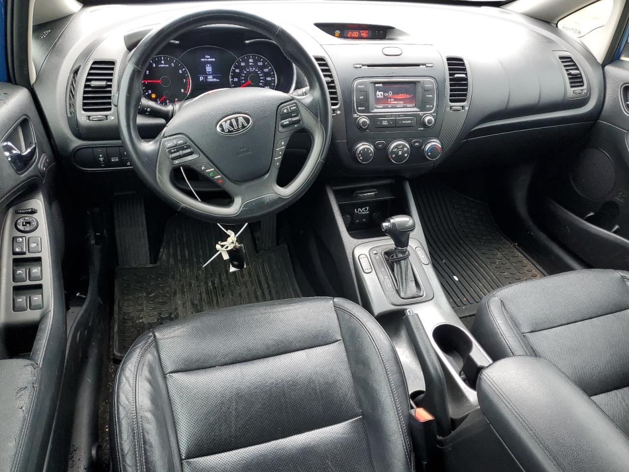 2014 KIA Forte VIN KNAFX5A83E5164910 Copart auction photo, side / rear end damage thumbnail 8