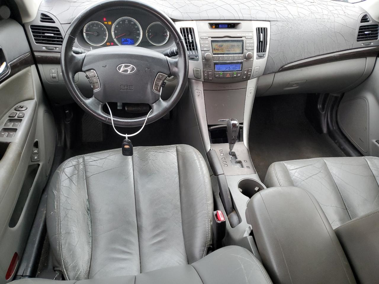 2009 Hyundai Sonata VIN 5NPEU46F89H514756 Copart auction photo, front end / side damage thumbnail 8