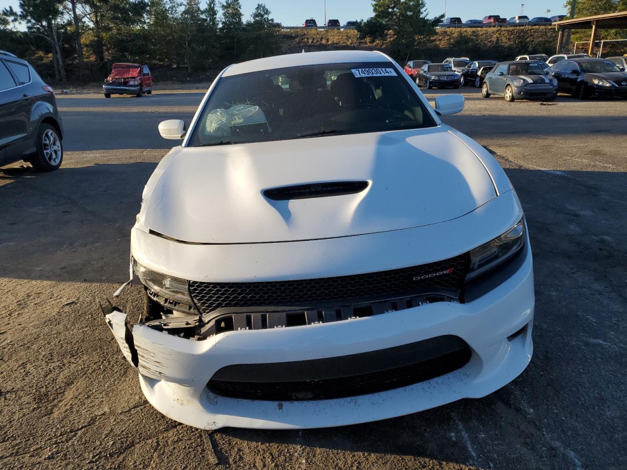 2020 Dodge Charger VIN 2C3CDXHG4LH219818 Copart auction photo, front end damage thumbnail 5