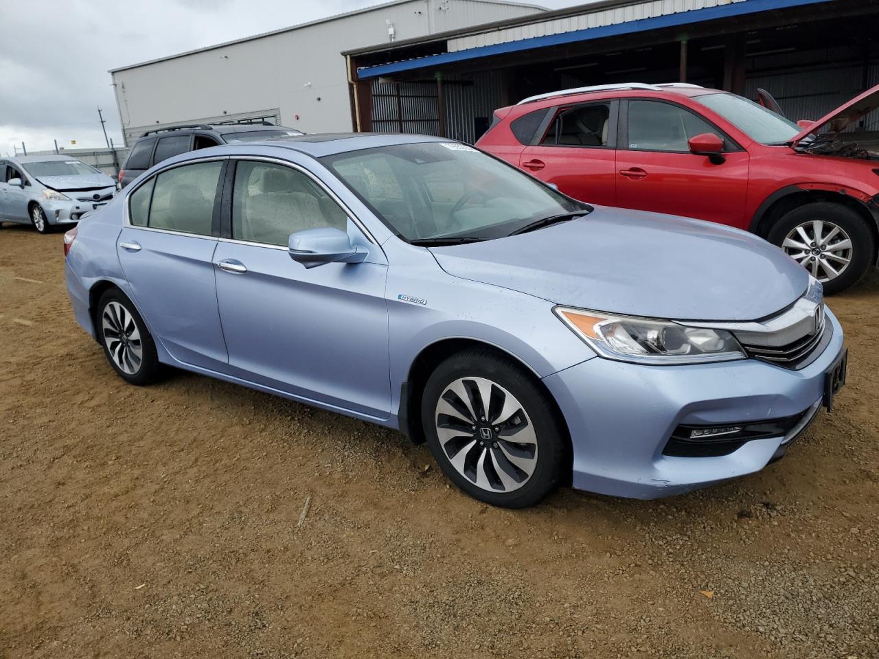 2017 Honda Accord VIN JHMCR6F53HC020292 Copart auction photo, minor dent/scratches damage thumbnail 4