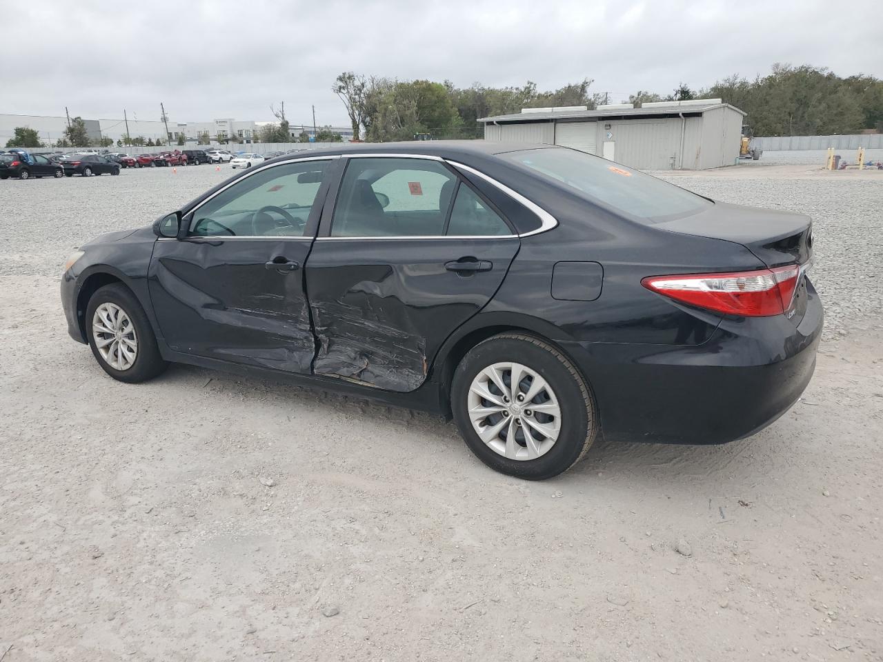2017 Toyota Camry VIN 4T1BF1FK6HU650571 Copart auction photo, side damage thumbnail 2