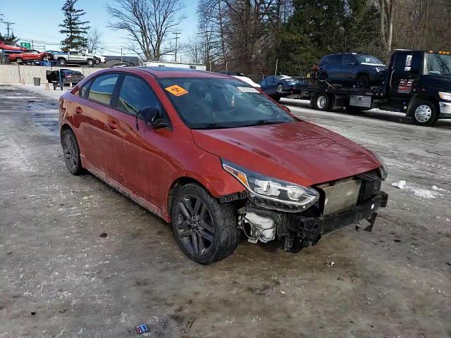2021 KIA Forte VIN 3KPF34AD1ME297657 Copart auction photo, front end / side damage thumbnail 10