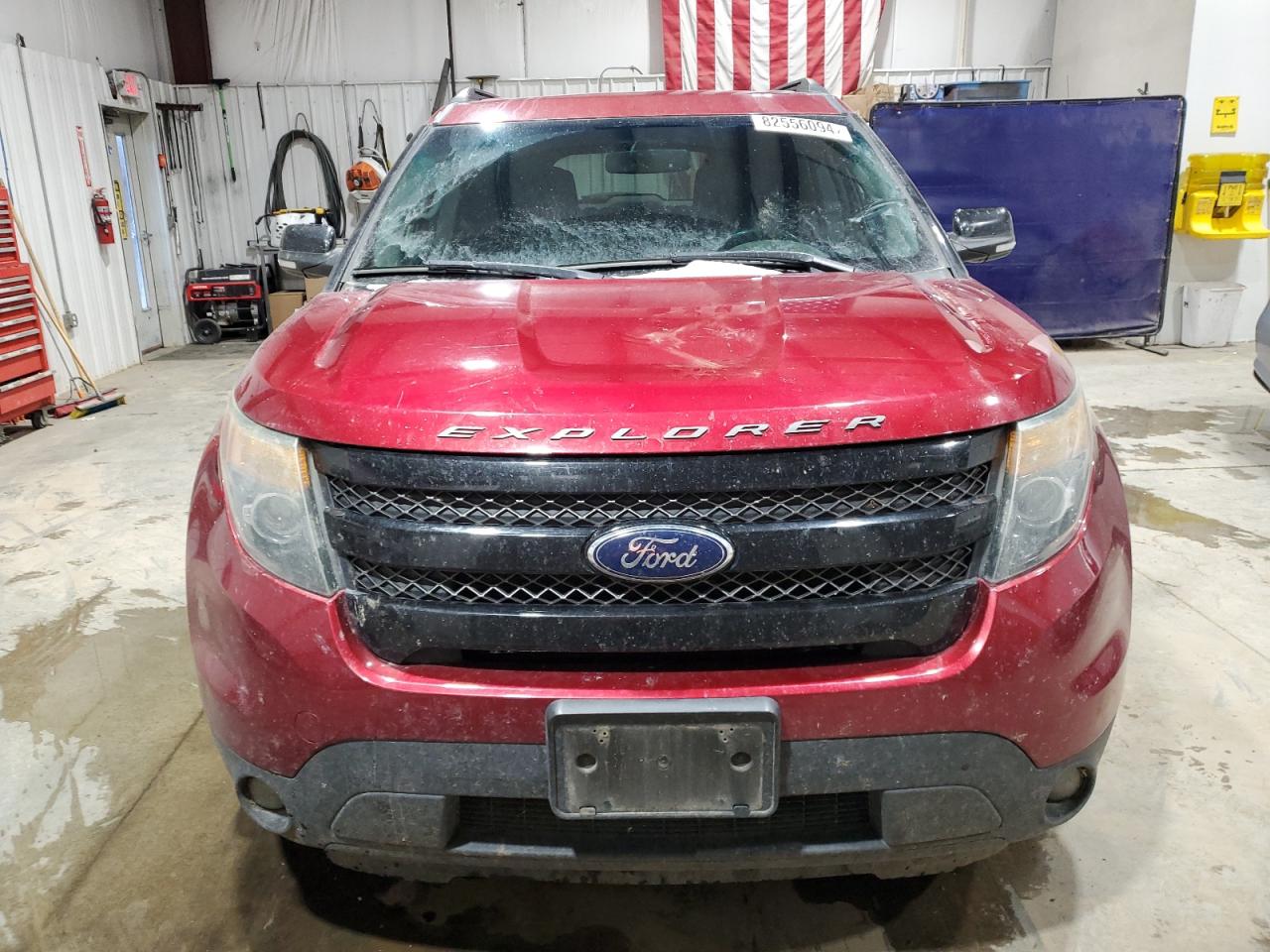 2015 Ford Explorer VIN 1FM5K8GT5FGA40715 Copart auction photo, mechanical damage thumbnail 5