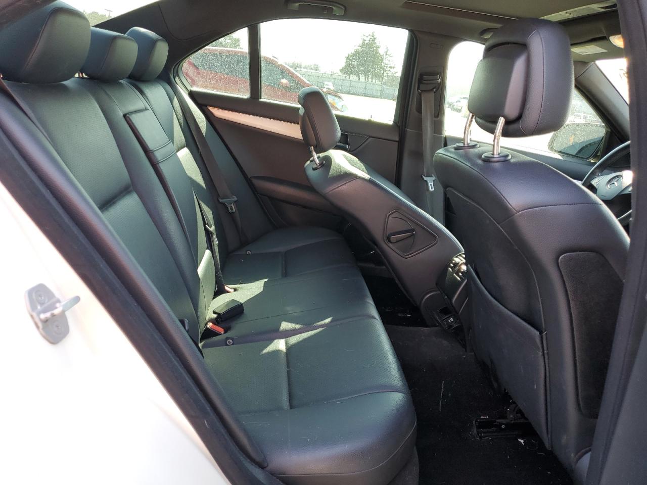 2008 Mercedes-Benz C-klasse VIN WDDGF54XX8F101479 Copart auction photo, rear end damage thumbnail 10