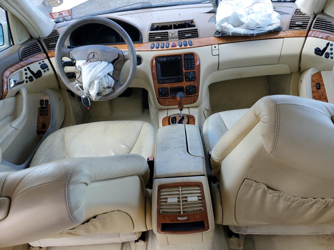 2000 Mercedes-Benz S-klasse VIN WDBNG75J8YA066117 Copart auction photo, front end damage thumbnail 8