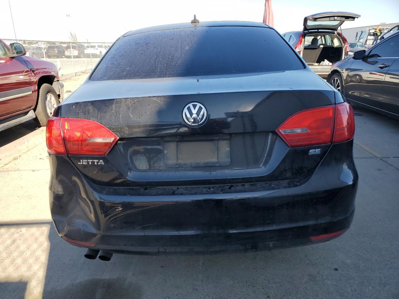 2014 Volkswagen Jetta VIN 3VWD17AJ7EM262713 Copart auction photo, front end damage thumbnail 6