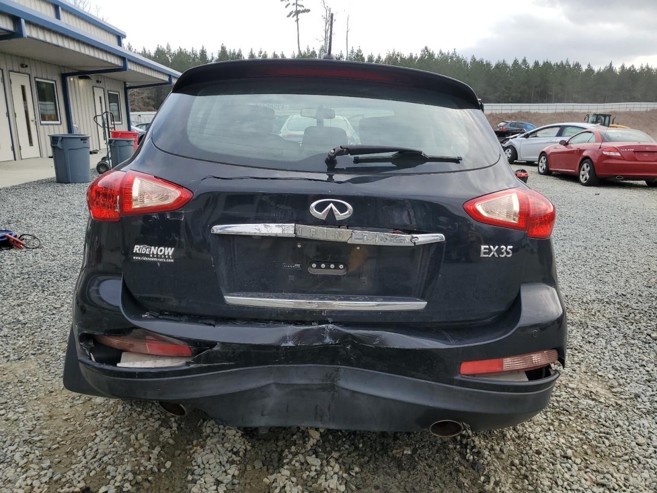 2010 Infiniti EX VIN JN1AJ0HR5AM751354 Copart auction photo, rear end damage thumbnail 6