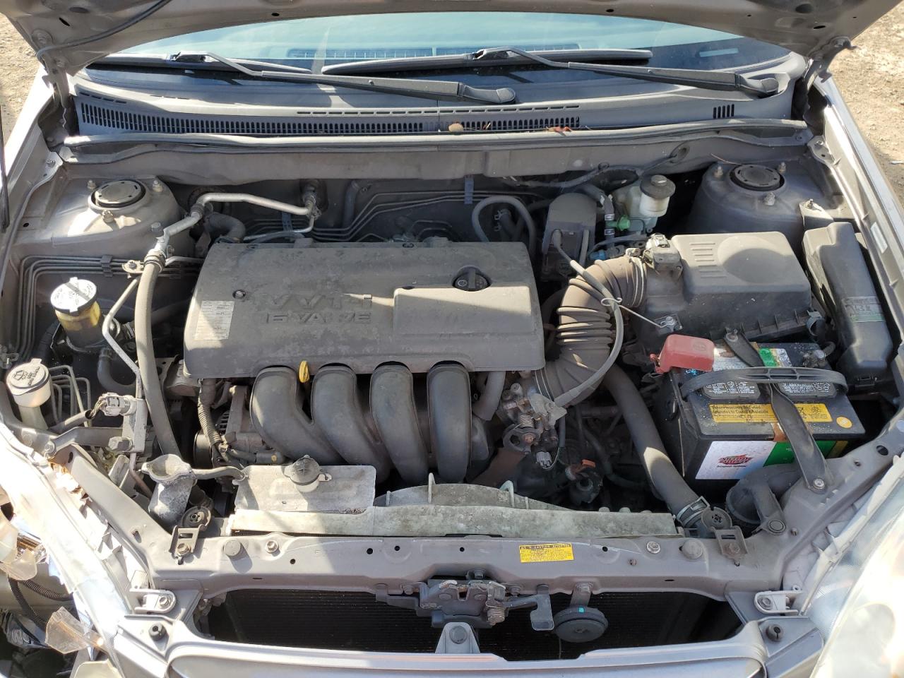 2004 Toyota Corolla VIN 1NXBR38E94Z223356 Copart auction photo, front end damage thumbnail 12