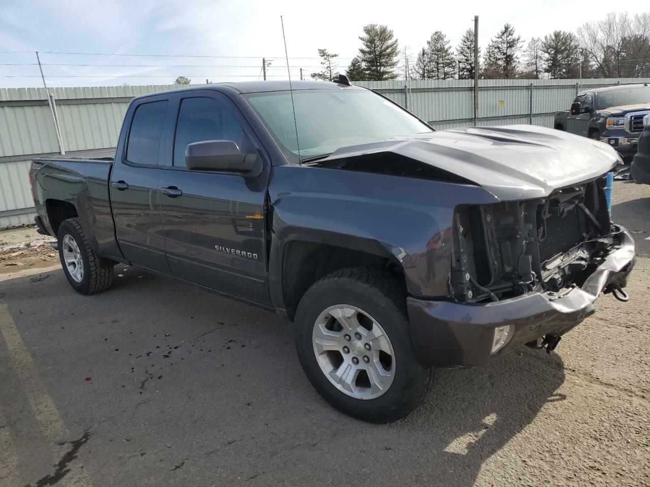 2016 Chevrolet Silverado VIN 1GCVKREC2GZ268108 Copart auction photo, front end / side damage thumbnail 4