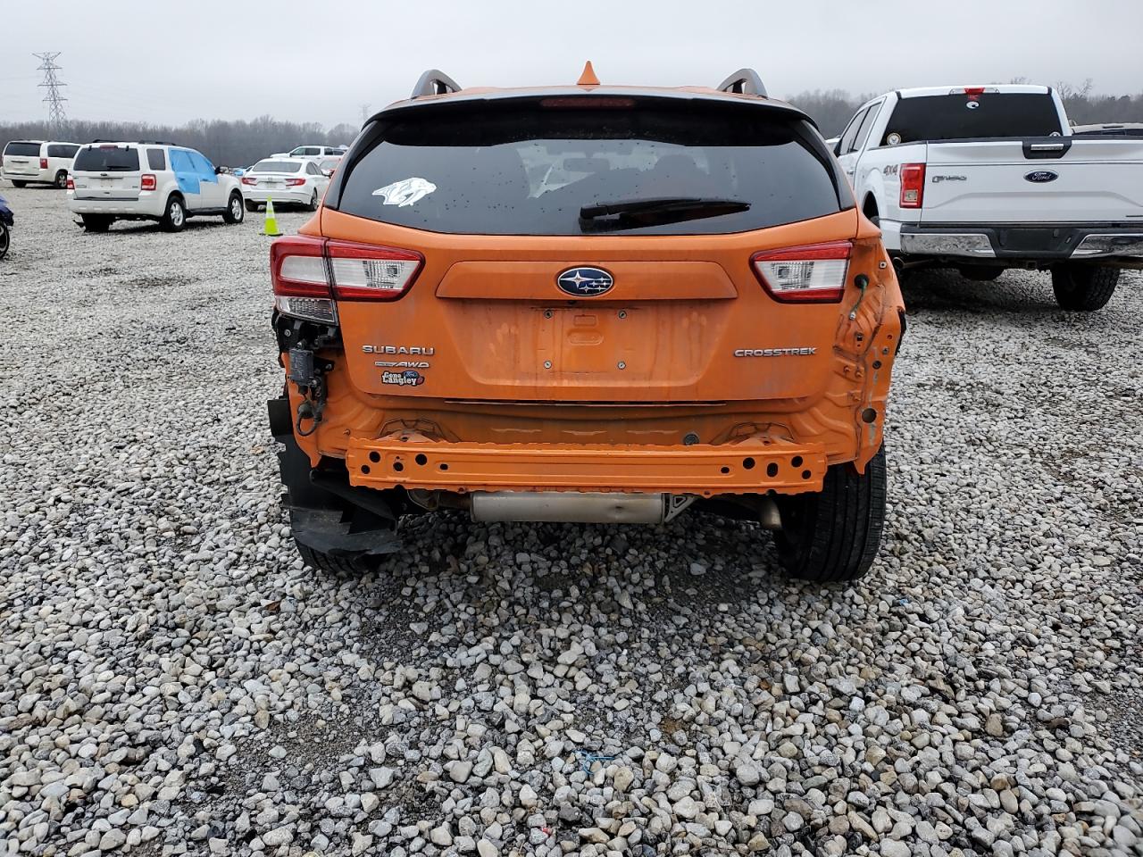 2018 Subaru XV VIN JF2GTADC0JH212482 Copart auction photo, rear end damage thumbnail 6