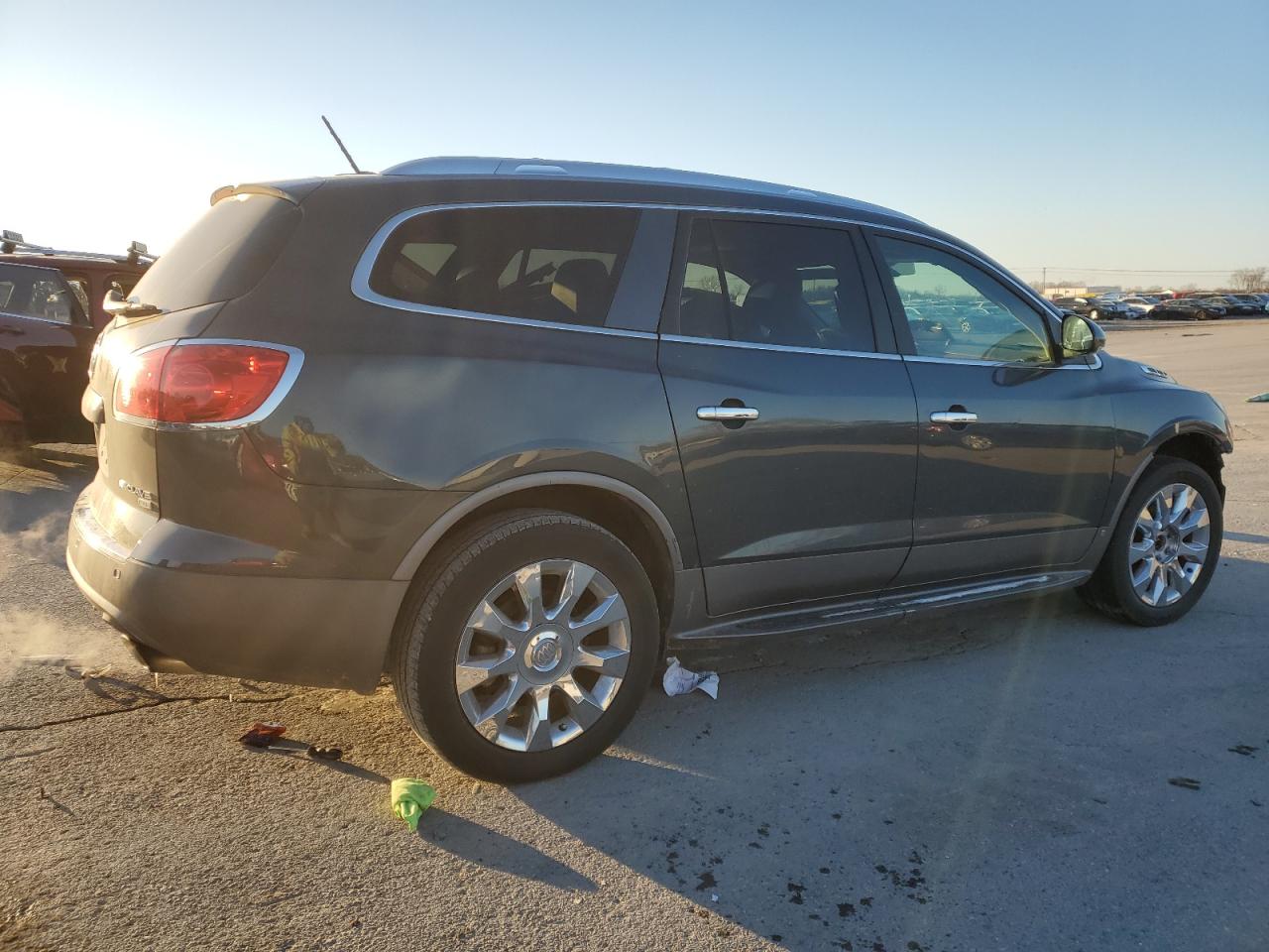 2011 Buick Enclave VIN 5GAKRCED3BJ114424 Copart auction photo, front end damage thumbnail 3