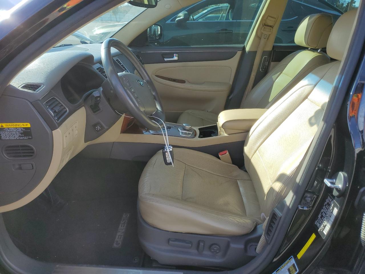 2012 Hyundai Genesis VIN KMHGC4DD7CU190169 Copart auction photo, mechanical damage thumbnail 7