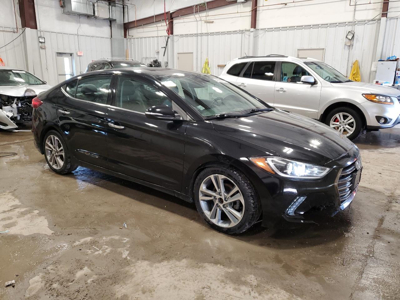 2017 Hyundai Elantra VIN 5NPD84LF3HH193910 Copart auction photo, front end damage thumbnail 4