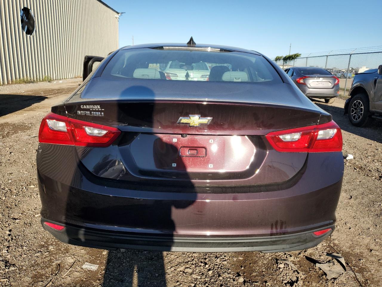 2020 Chevrolet Malibu VIN 1G1ZC5ST9LF116214 Copart auction photo, front end / side damage thumbnail 6
