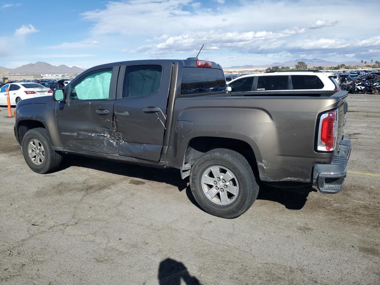 2017 GMC Canyon VIN 1GTG5BEN1H1217207 Copart auction photo, side damage thumbnail 2