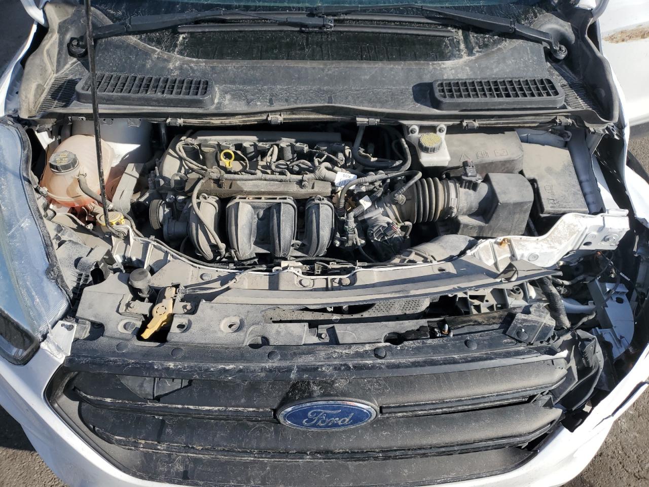 2017 Ford Escape VIN 1FMCU0F74HUD73693 Copart auction photo, front end damage thumbnail 12