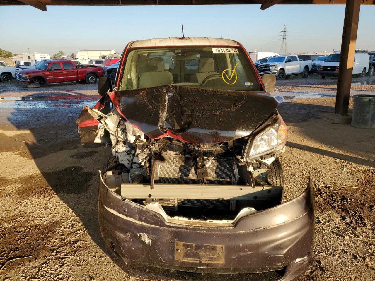 2017 Nissan NV VIN 3N6CM0KN1HK709483 Copart auction photo, front end damage thumbnail 5