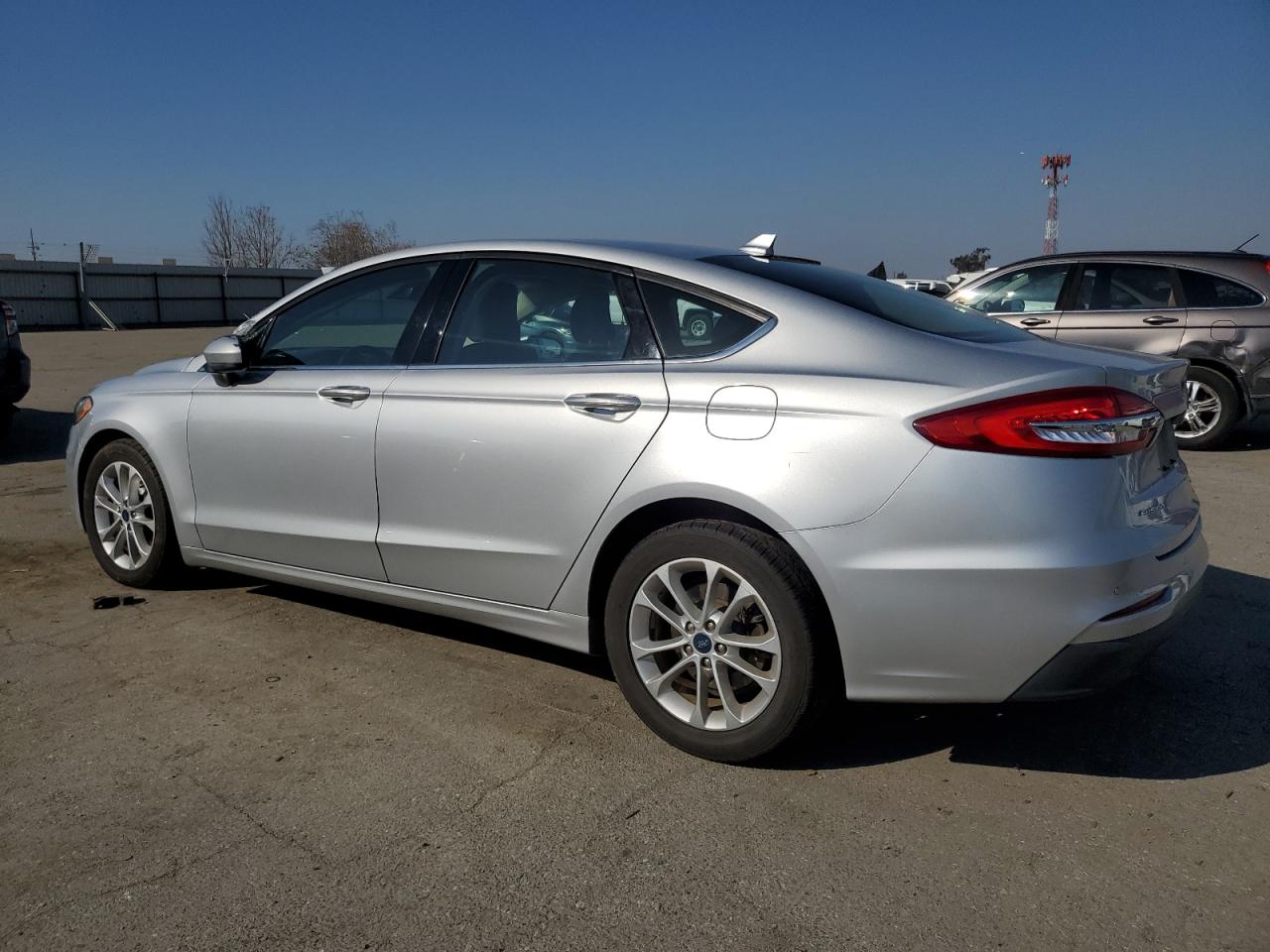 2019 Ford Fusion VIN 3FA6P0HD6KR201679 Copart auction photo, side / minor dent/scratches damage thumbnail 2